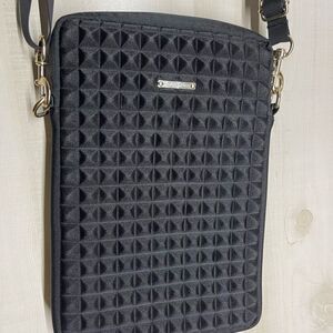 Rebecca Minkoff black crossbody purse tablet case‎